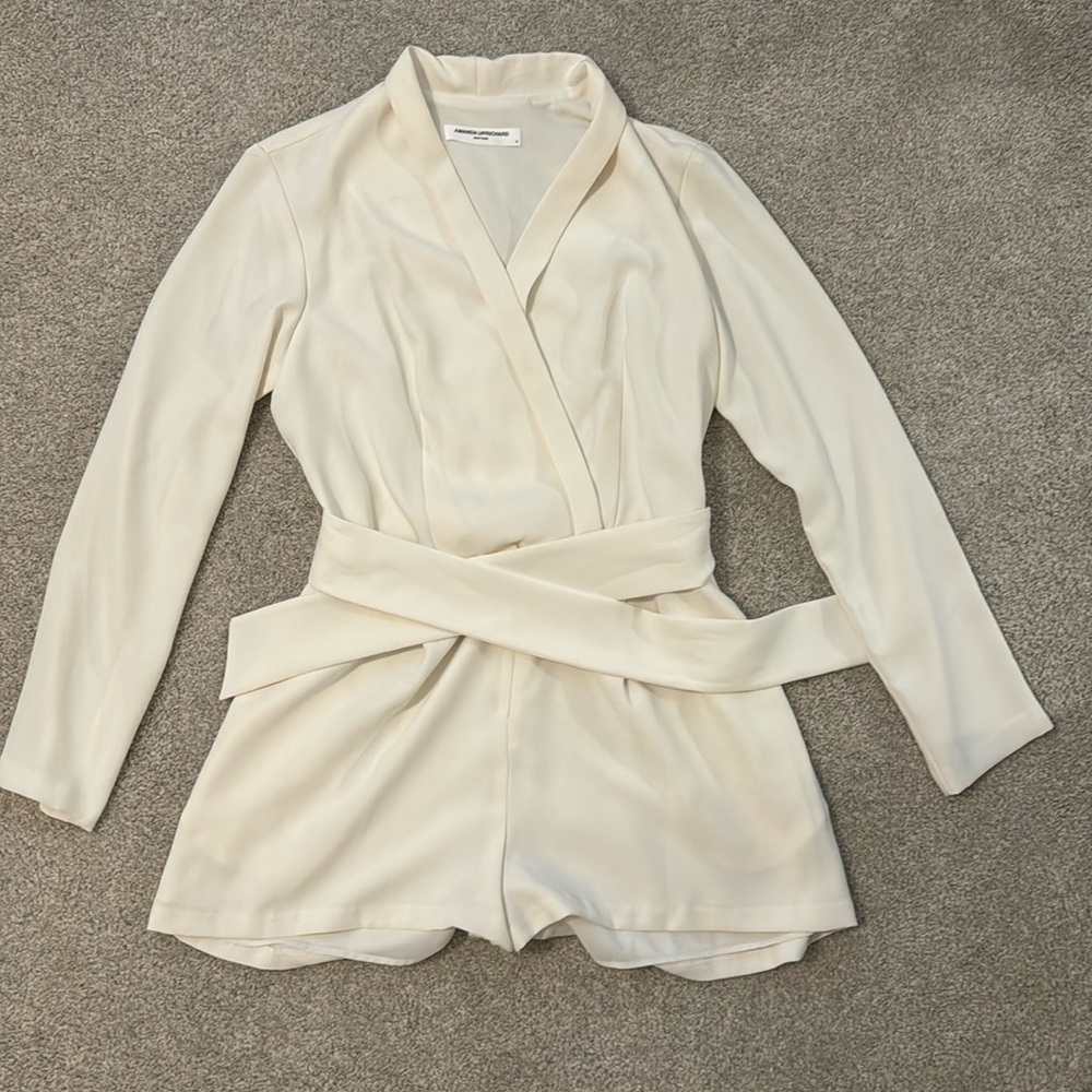 Amanda Uprichard white romper